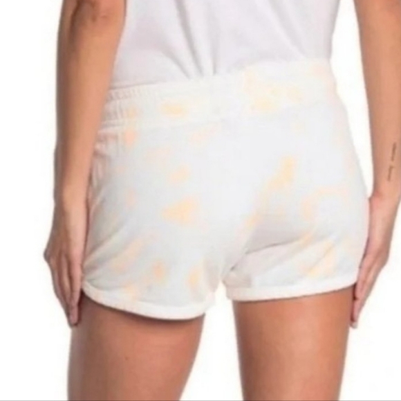 Sundry Pop of Peach Tie Dye Lounge Sweat Shorts Brand Sz 2 (US Sz MEDIUM 8-10) - Picture 2 of 11